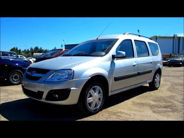 2012 Lada Largus Lux. Start Up, Engine, and In Depth Tour.