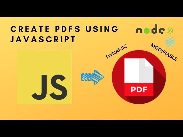 How to Create PDFs With Node JS and React