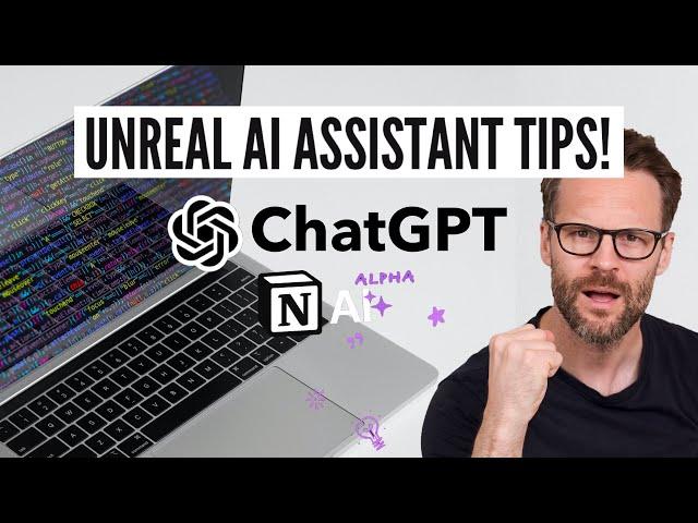 Incredible Chat GPT & Notion AI Tips That WORK. All This In 1-Day?!