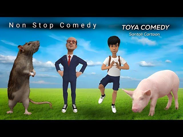 New Santali comedy Cartoon 2024 | Non stop Santali Comedy Cartoon | Santali Cartoon Video