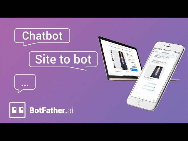 BotFather - Chatbot - Site to bot