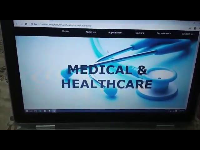 E Project Medical Website