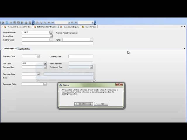 Tencia Software Made Easy by Logon Australia - General Ledger Automatic  Dissections