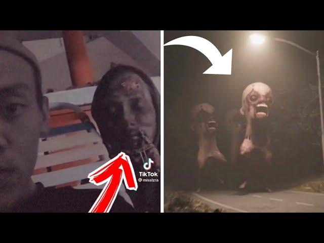 7 PENAMPAKAN HANTU DI TIKTOK #1 - Scary Videos