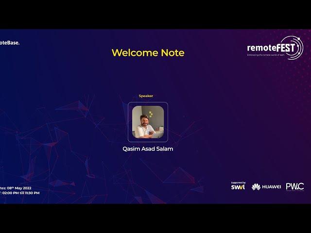 Welcome to Remotefest