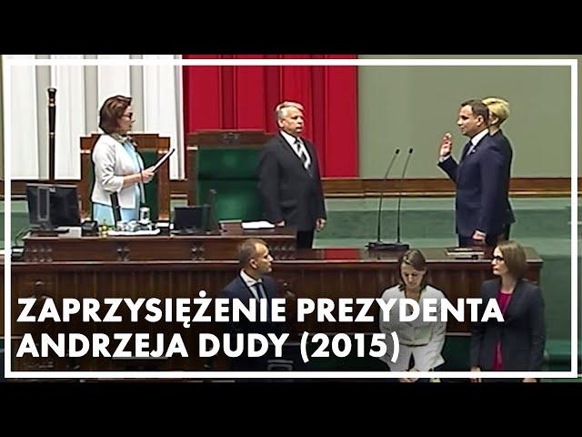 Zaprzysiężenie Andrzeja Dudy na Prezydenta RP | 6.08.2015