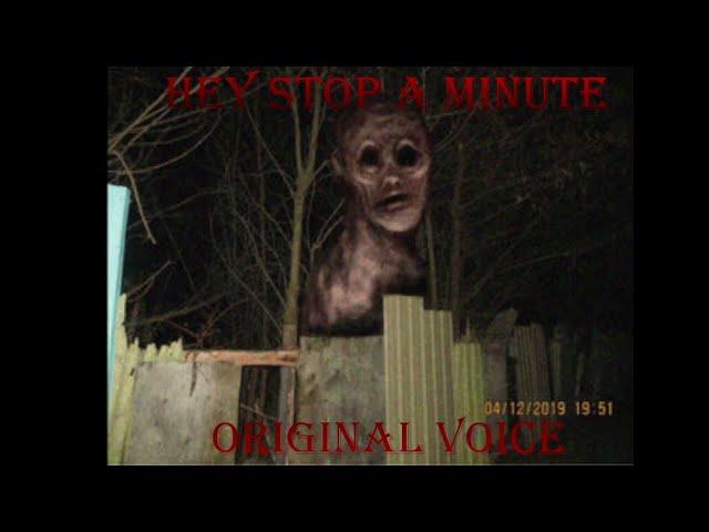 Hey Stop a Minute Original Voice  (Very Short Video)