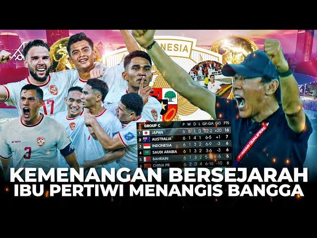 Balas Dendam Pecahkan Kutukan Puluhan Tahun Walau Diremehkan Arab Dicurangi Wasit! Indonesia Menang