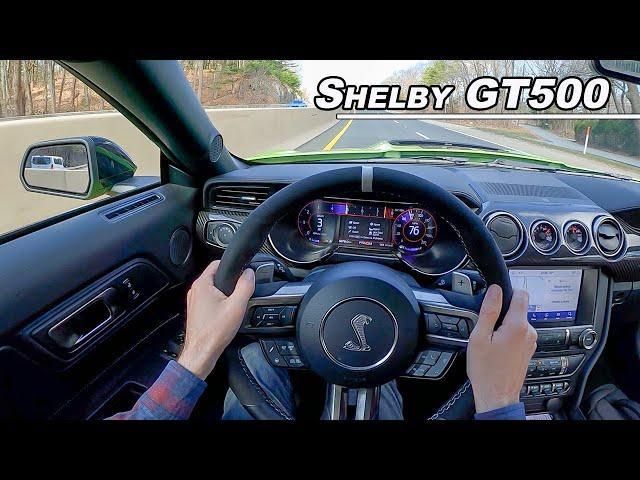 Driving the 760hp Shelby GT500 - Is Ford’s Brutal Mustang Overkill for Street? (POV Binaural Audio)