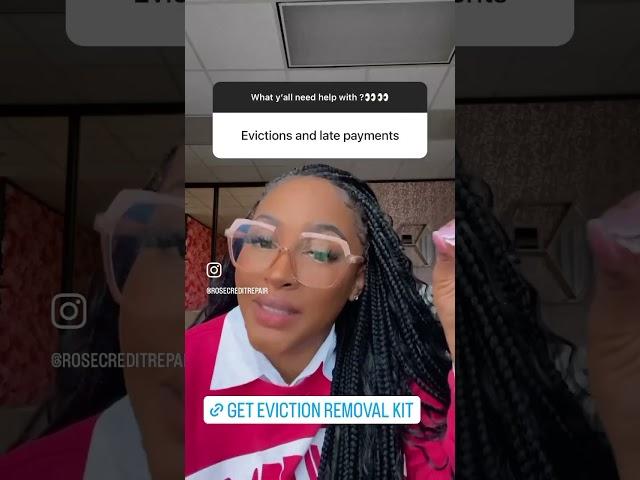 Remove EVICTION & Clean Up Your RENTAL History (NOW!) #eviction #creditrepair