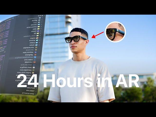 Coding With AR Glasses | Day In The Life of a Software Engineer