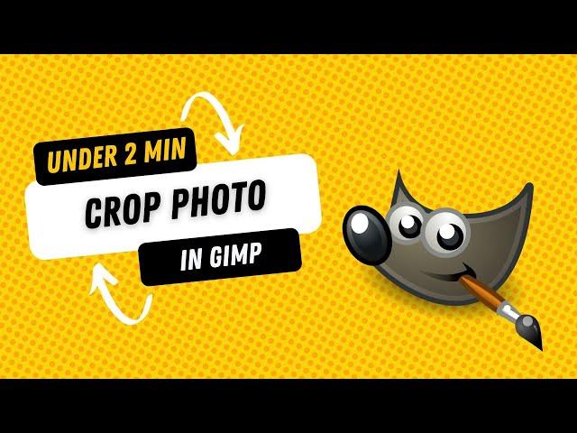 How to Crop a Photo in GIMP