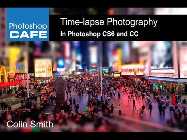 Time-lapse in Photoshop tutorial, How to.