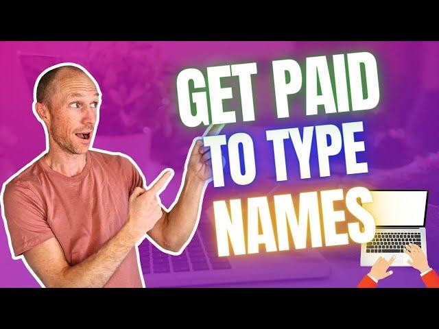 Get Paid to Type Names - $200+ Per Name! (Atom.com Review)