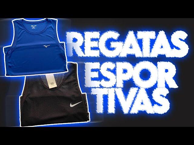 Camisetas Regata Dry Fit Masculina Premium Fitness para Treino e Academia