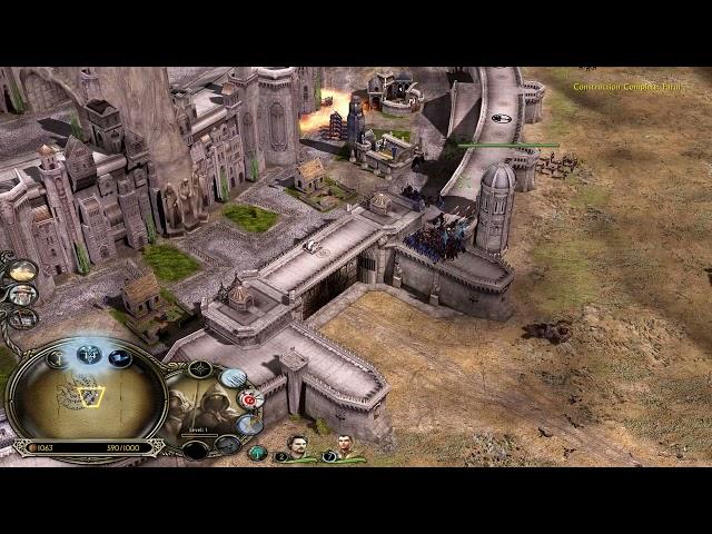 Defeating Brutal Mordor Bots in Minas Tirith - LOTR BFME 2