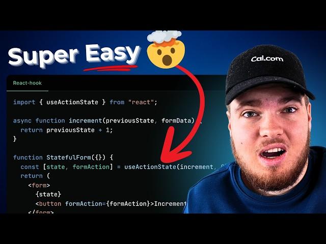 This React Hook is a Game Changer (useActionState)