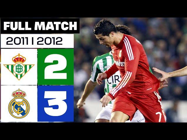 Real Betis - Real Madrid (2-3) LALIGA 2011/2012 FULL MATCH