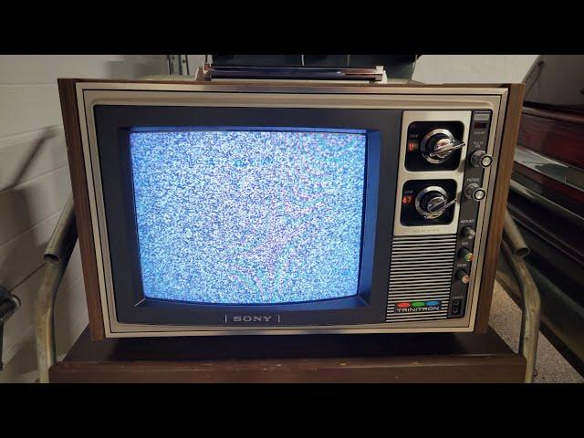 12" Sony Trinitron model KV-1214 demo