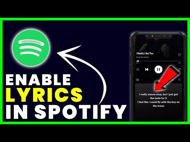 How To Enable Lyrics On Spotify