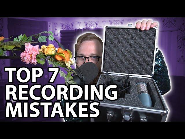 Top 7 Mistakes Every Podcaster has Made when Recording Their Podcast