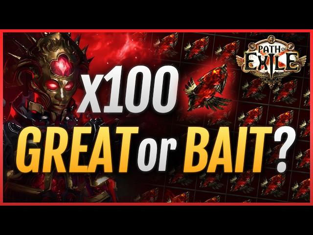 [PoE 3.25] I Did x100 Uber Sirus, Here is LOOT - GREAT or BAIT? - Path of Exile Farm Test