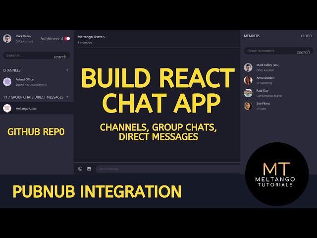 Build A Chat In React JS and Pubnub | Pubnub Tutorial