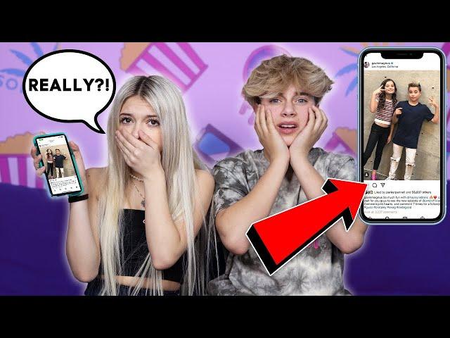 My Girlfriend Goes Through My CAMERA ROLL **EXPOSED** | Gavin Magnus ft. Coco Quinn