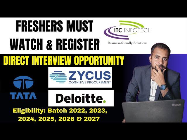 ITC Biggest Hiring Announced | Direct Interview Opportunity | Tata Crucible Corporate Quiz 2025