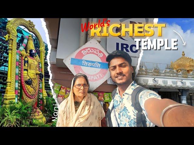 24+ Hours In TIRUPATI BALAJI Temple's Linefor Darshan|Yash vlogs