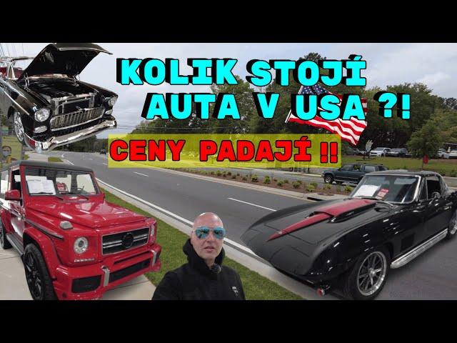 KOLIK STOJI AUTA V USA? OLDTIMER, YOUNGTIMER, MUSCLE CAR, PROPAD CEN ZA 2 MĚSÍCE!!