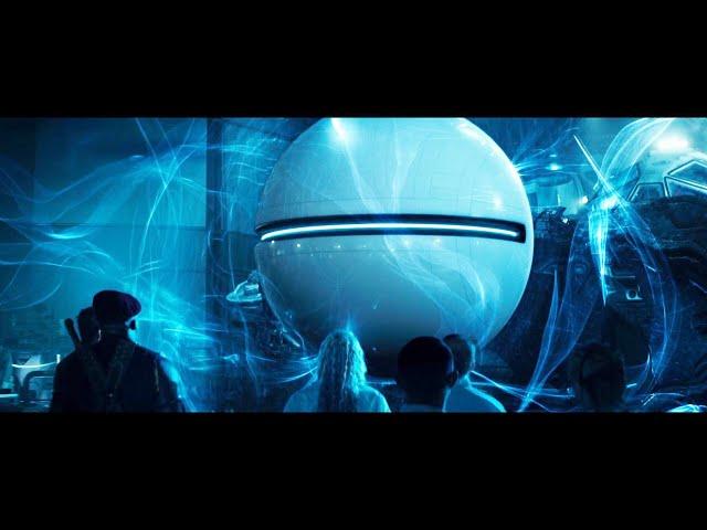 White Friendly Alien Globe Reveals the Truth of Harvesting Aliens (Independence Day: Resurgence)