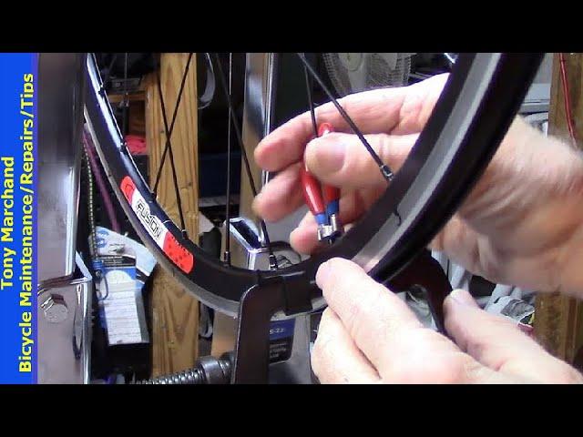 Truing and Fixing a Bicycle Wheel