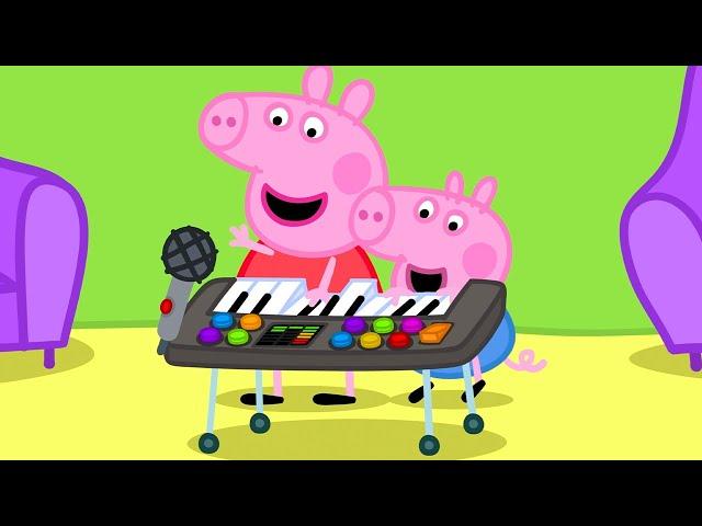 The Comedic Keyboard  | Peppa Pig Official Full Episodes