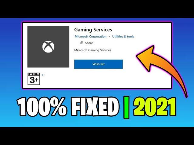 Fix Gaming Services Install Error 0x80073D26 | Microsoft Store Error 2021