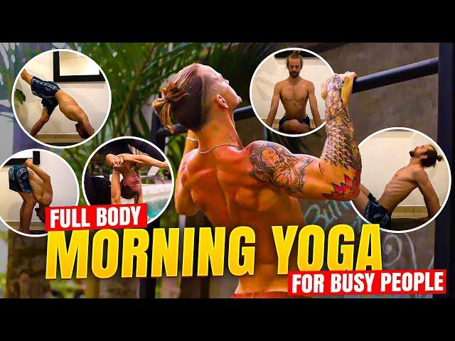 Full Body Morning Yoga Mobility For Busy People - Mays Yoga