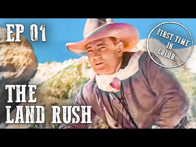 The Roaring West | Episode 1 | The Land Rush | Colorized