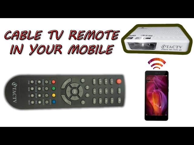 Cable Remote Control | tccl set top box remote | all set top box remote app | kalaignar tv remote