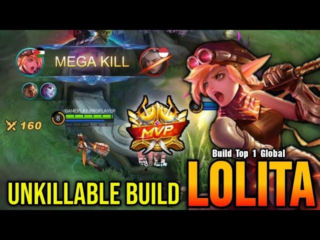 Lolita Unkillable Build (Auto MVP) - Build Top 1 Global Lolita ~ MLBB