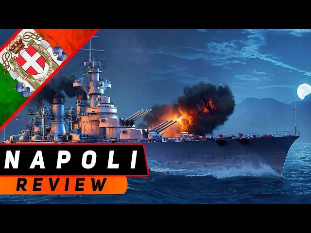 КРЕЙСЕР NAPOLI! НОВЫЙ БИЛД С ПМК НА 11КМ! МИР КОРАБЛЕЙ/WORLD OF WARSHIPS