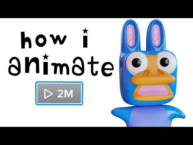 How I Make Viral TikTok Animations