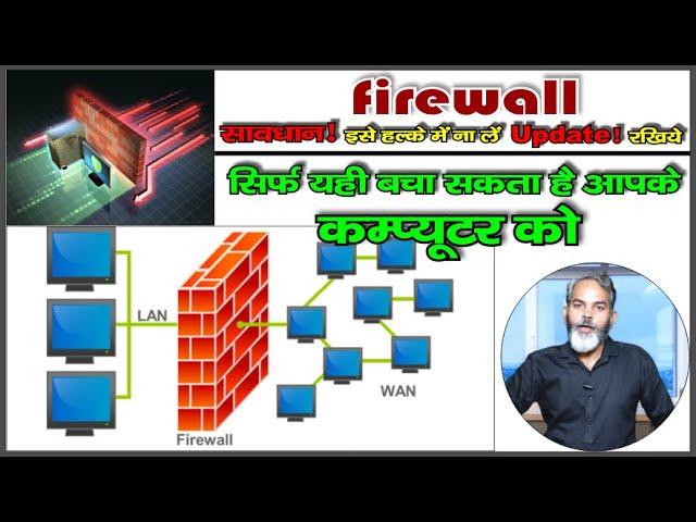Firewall क्या है ?, क्यूँ जरुरी है ?, यह कैसे काम करता है | Firewalls and Network Security in Hindi