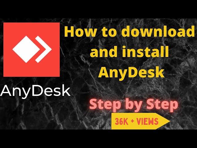 How to download and install AnyDesk in Desktop / Laptop || Step by Step || 2021