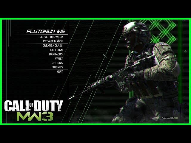 How to Install the Call of Duty: MW3 Modded Client (Plutonium)