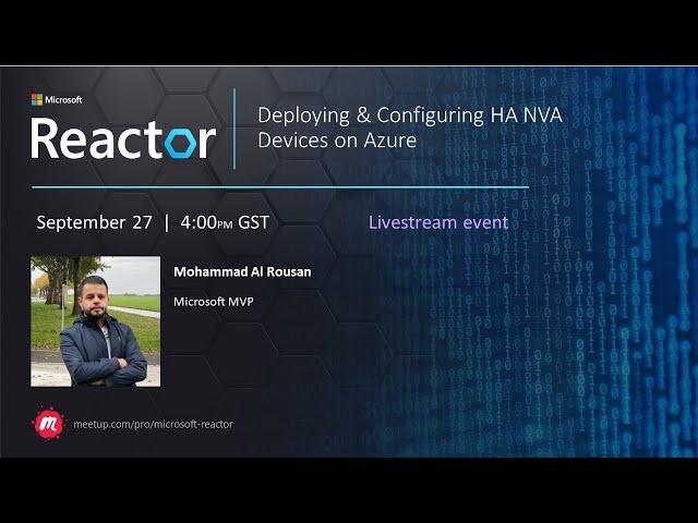 Deploying & Configuring HA NVA Devices on Azure