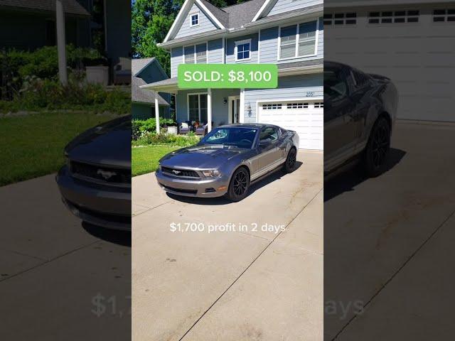 Flipping Sports Cars $1,700 In 2 DAYS