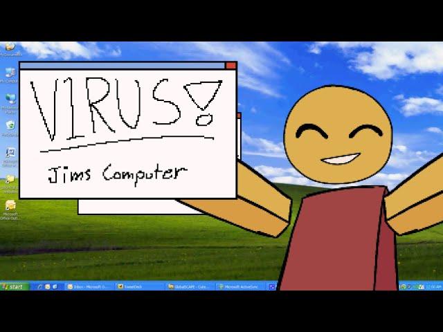 V1RUS Animation meme (Jims Computer)