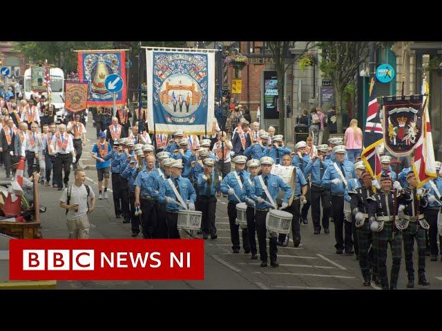 Twelfth of July parades held across Northern Ireland - BBC News NI