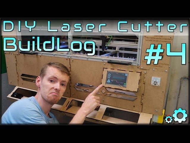 DIY Laser Cutter Buildlog - Part4 - Waterloop Test, Electronics Cleanup, Safety and Extra