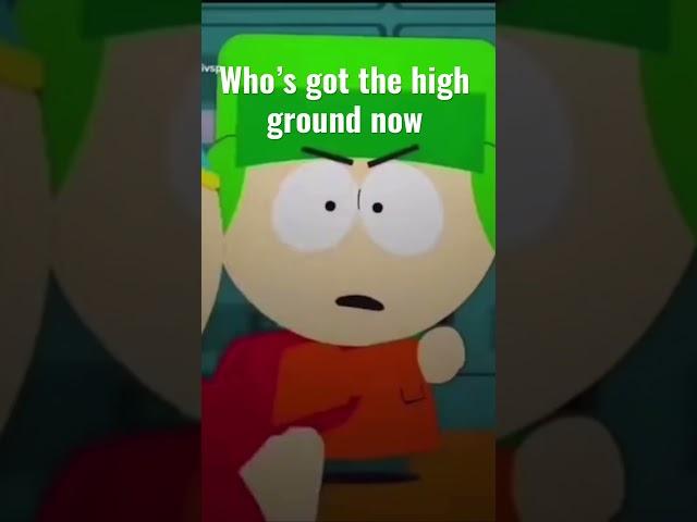 We all love when cartman and Kyle fight 